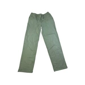 Vans Range Elastic Relaxed Fit Shorts Green‎ Cargo Drawstring Men's Small